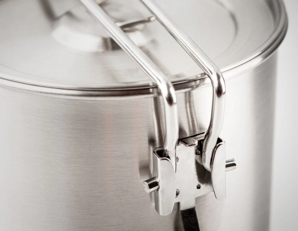 JAV GSI Outdoors Glacier Stainless Boiler 1,1 L nerūdijančio plieno turistinis puodas