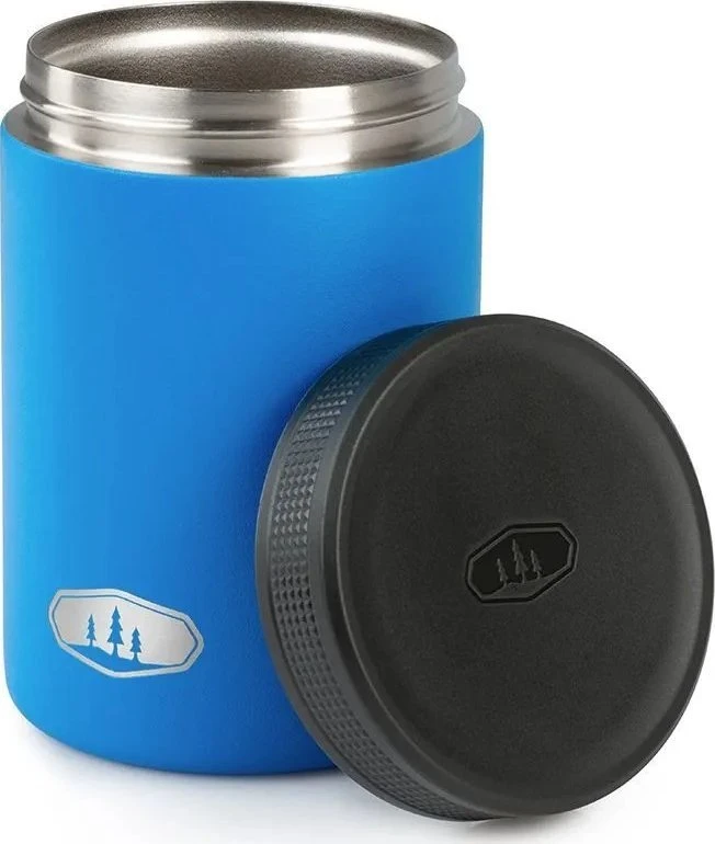 GSI Outdoors GLACIER STAINLESS FOOD CONTAINER 354ml, mėlynas asteris