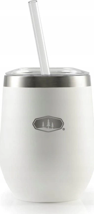 GSI Outdoors GLACIER STAINLESS TUMBLER 355ml, baltas