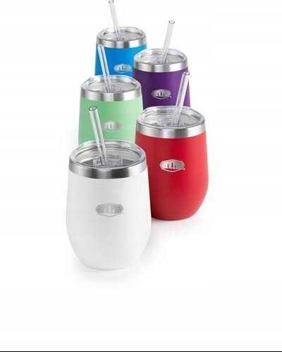 GSI Outdoors GLACIER STAINLESS TUMBLER 355ml, mėlynas asteris