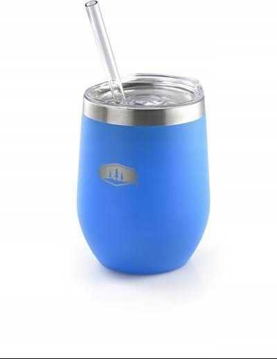 GSI Outdoors GLACIER STAINLESS TUMBLER 355ml, mėlynas asteris