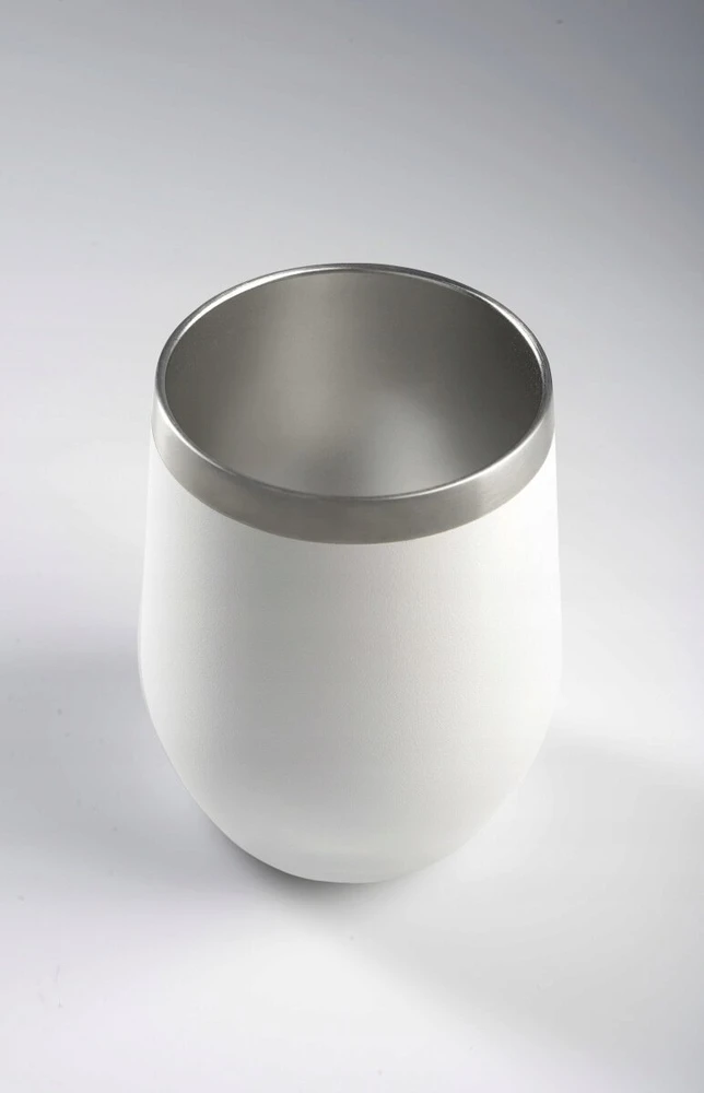 GSI Outdoors GLACIER STAINLESS TUMBLER 355ml, baltas
