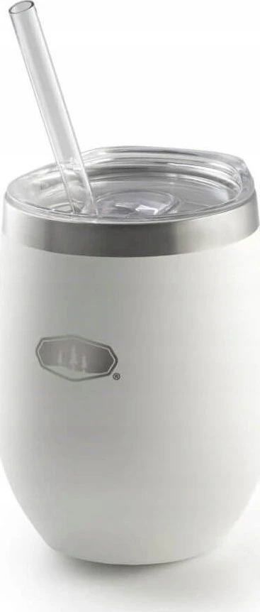 GSI Outdoors GLACIER STAINLESS TUMBLER 355ml, baltas