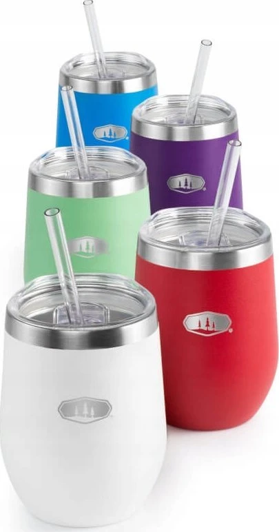 GSI Outdoors GLACIER STAINLESS TUMBLER 355ml, baltas