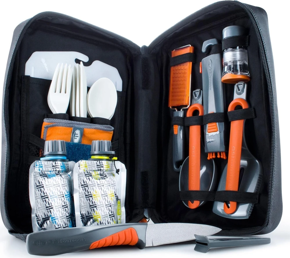 Turistinis virtuvės įrankių rinkinys GSI Outdoors Destination Kitchen Set 24