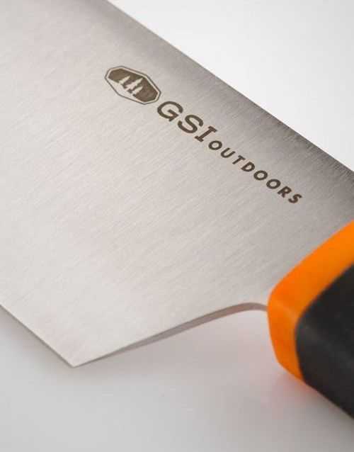Švedija GSI Outdoors Santoku Chef Knife 15 cm turistinis virtuvinis peilis