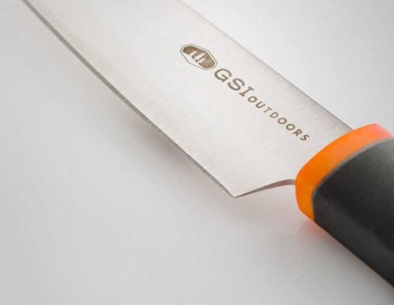 Švedija GSI Outdoors Santoku Chef Knife 10cm turistinis virtuvinis peilis