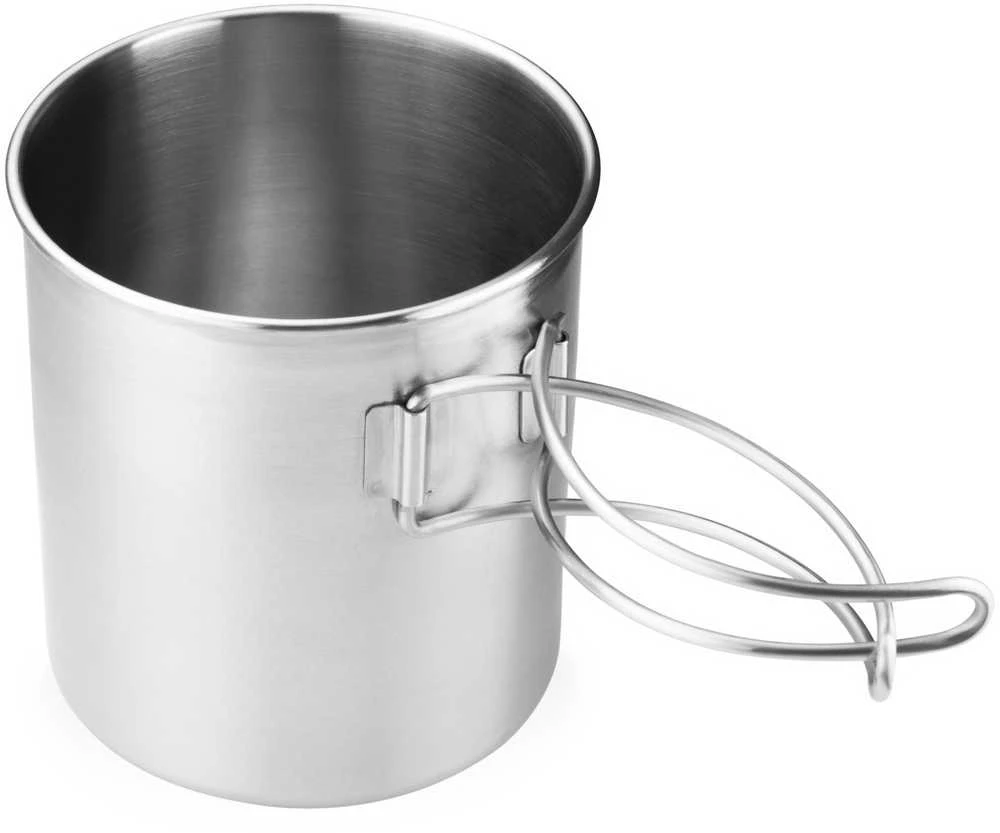 Turistinis puodelis GSI Outdoors Stainless Bottle Cup/Pot 710 ml