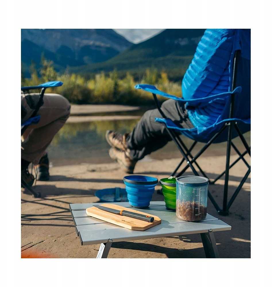 GSI Outdoors Santoku paruošimo rinkinys, pilkas, natūralus