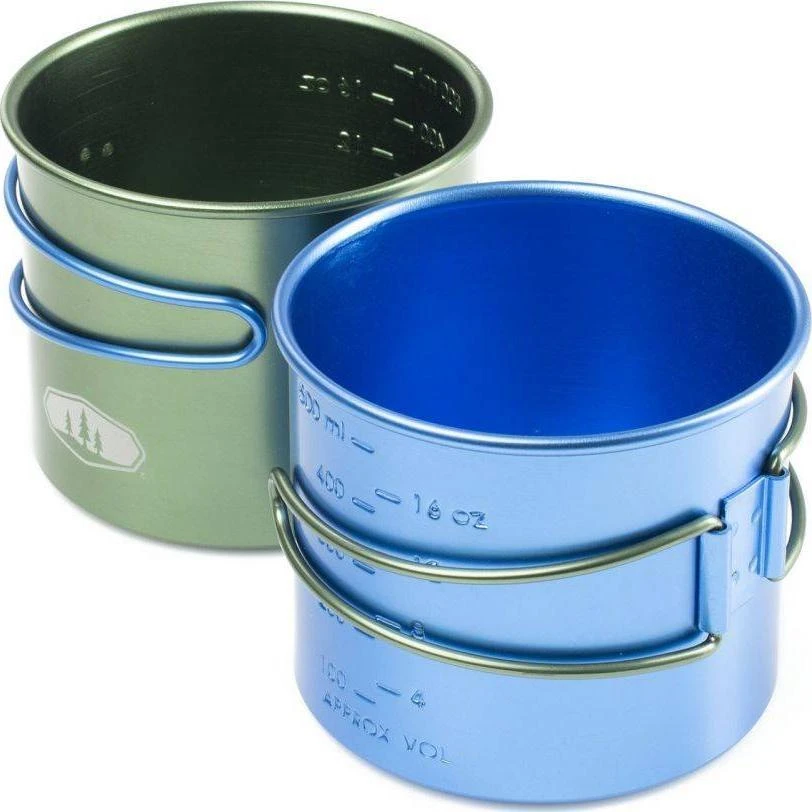 GSI Outdoors Steel Tourist Bottle Cup Mėlyna 591 ml