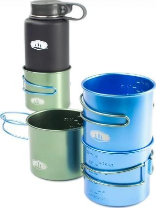 GSI Outdoors Steel Tourist Bottle Cup Mėlyna 591 ml