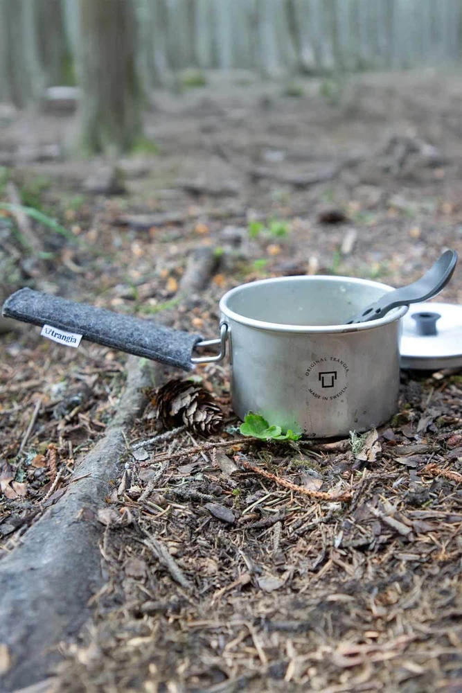 GSI Outdoors vilnonis Trangia Mess skardinės rankenos uždangalas