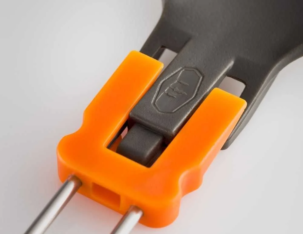 Kelioninis šakutšaukštis GSI Outdoors Folding Foon - Oranžinė