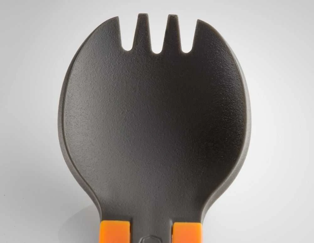 Kelioninis šakutšaukštis GSI Outdoors Folding Foon - Oranžinė