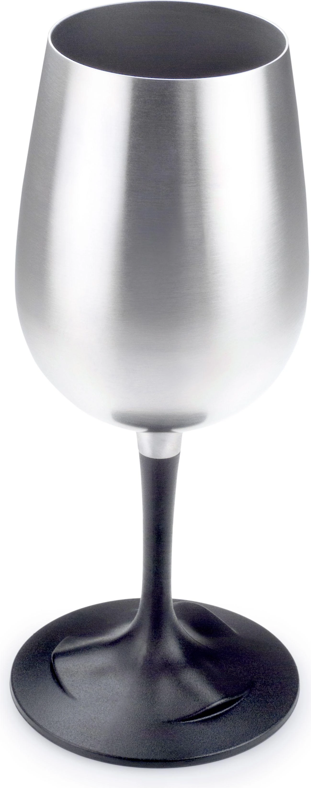Metalinė taurė vynui GSI Outdoors Nesting Wine Glass Glacier SS