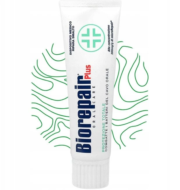 Biorepair „Plus Total Protection“ dantų pasta, 75 ml