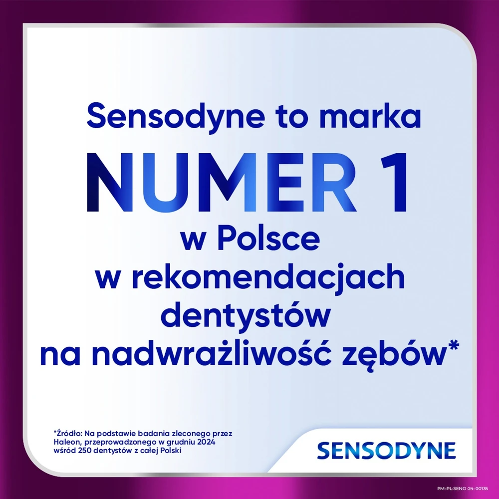 GSK Sensodyne Klinikinė dantų pasta „Active Baltas“ su fluoru, 75 ml