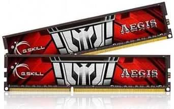 G.Skill | Aegis | 16 GB (8 GB x 2) GB | DDR3 | 1600 MHz | PC/serveris | Registracijos Nr. | ECC Nr