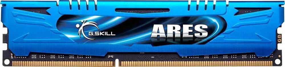 RAM Mėlyna G.Skill DIMM 16 GB DDR3-2133 (2x 8 GB) dviguba atmintis - mėlynas, F3-2133C10D-16GAB, ARES