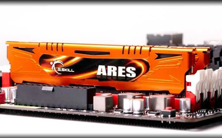 RAM G.Skill DIMM 32 GB 1600 (4 x 8 GB) keturių atminties modulių rinkinys (F3-1600C10Q-32GAO. Ares. INTEL XMP. Lite Retail)