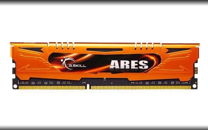 RAM G.Skill DIMM 32 GB 1600 (4 x 8 GB) keturių atminties modulių rinkinys (F3-1600C10Q-32GAO. Ares. INTEL XMP. Lite Retail)