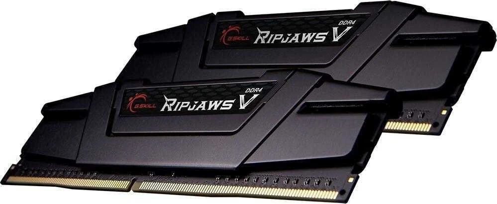 RAM G.Skill | Ripjaws V | 32 komplektas (16GBx2) GB | DDR4 | 3200 MHz | PC/serveris | Registracijos Nr. | ECC Nr