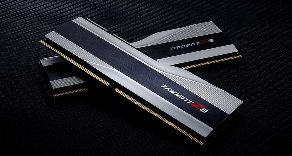RAM G.SKILL Trident Z5 DDR5 32GB 2x16GB 5600MHz CL36 1.2V XMP 3.0 sidabrinis