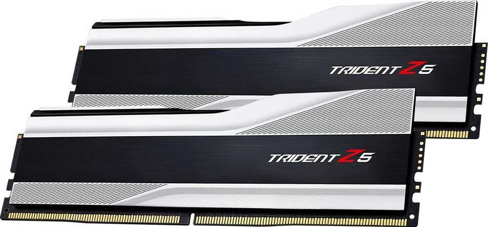 RAM G.SKILL Trident Z5 DDR5 32GB 2x16GB 5600MHz CL36 1.2V XMP 3.0 sidabrinis