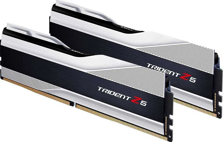 RAM G.SKILL Trident Z5 DDR5 32GB 2x16GB 6000MHz CL30 1.35V XMP 3.0 sidabrinis