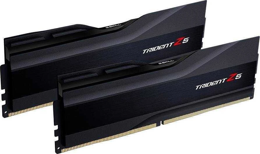 RAM G.Skill Trident Z F5-6000J3238G32GX2-TZ5K atminties modulis 64 GB 2 x 32 GB DDR5 288 kontaktų DIMM ECC korekcija