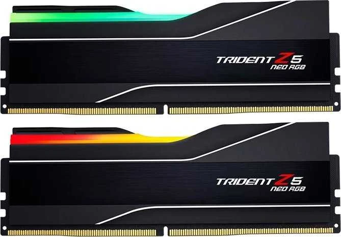 RAM G.Skill | Trident Z5 Neo RGB | 32 Kit (16GBx2) GB | DDR5 | 6400 MHz | PC/serveris | Registered No | ECC No