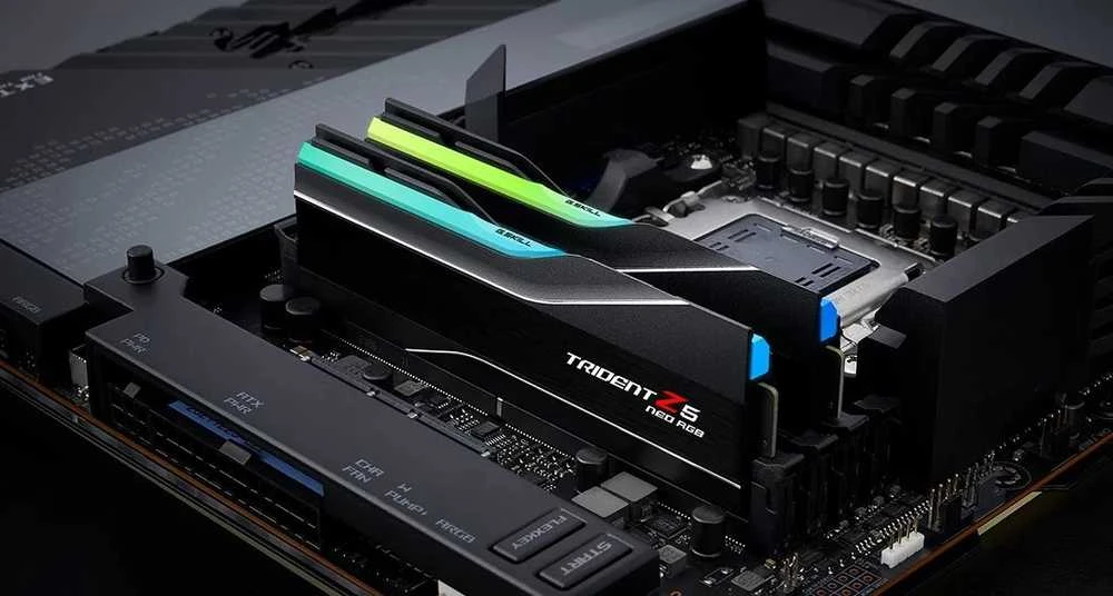 RAM G.Skill | Trident Z5 Neo RGB | 32 Kit (16GBx2) GB | DDR5 | 6400 MHz | PC/serveris | Registered No | ECC No