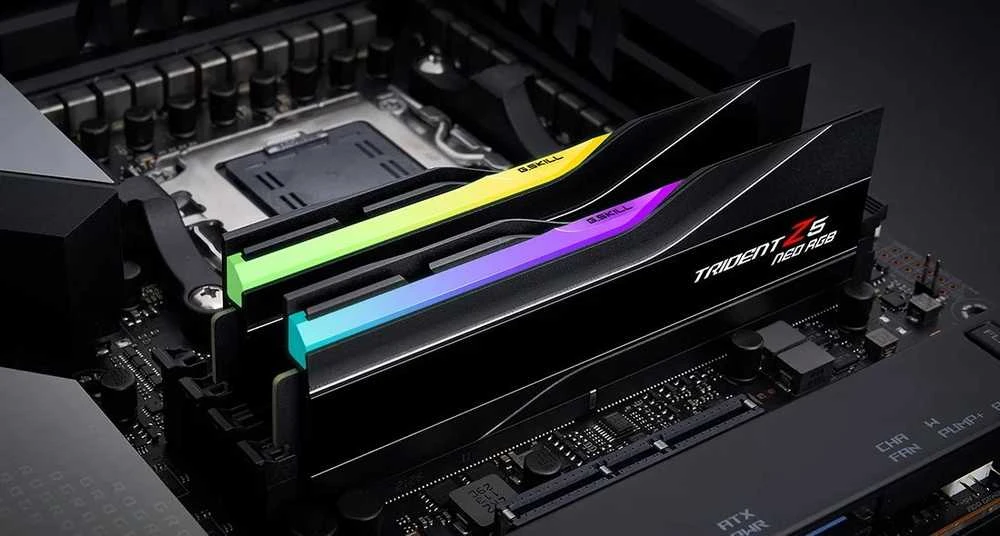 RAM G.Skill | Trident Z5 Neo RGB | 32 Kit (16GBx2) GB | DDR5 | 6400 MHz | PC/serveris | Registered No | ECC No
