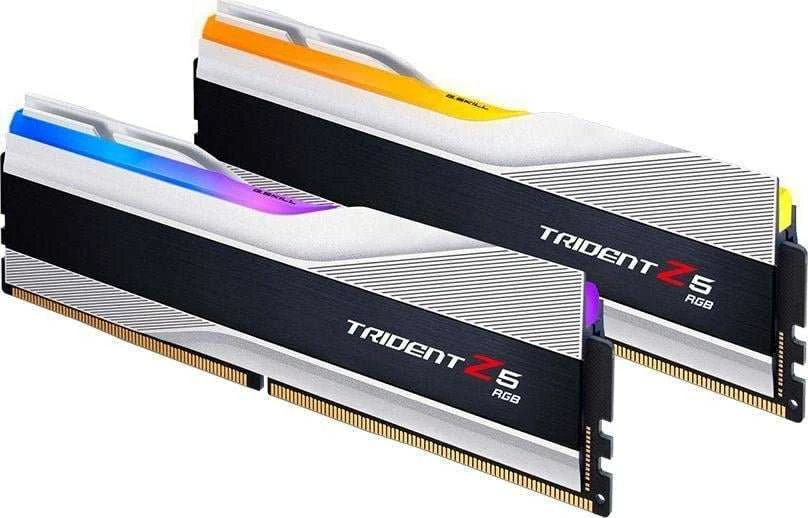 RAM Atminties Modulis - G.Skill Trident Z5 RGB DDR5 32GB (2x16GB) 7200MHz Sidabrinė