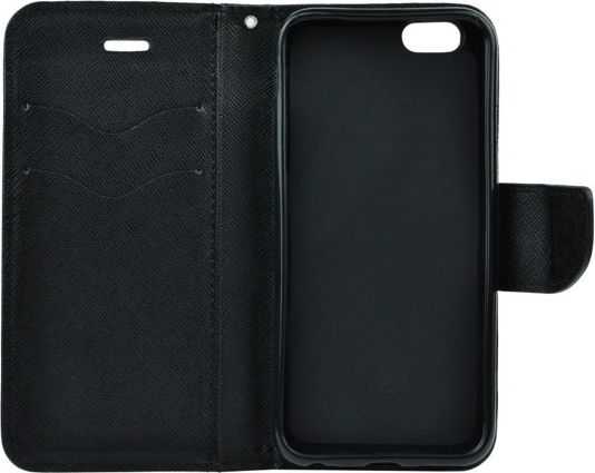 Oem Atverčiamas dėklas iPhone 5 / 5S / 5SE Fancy Book juodas