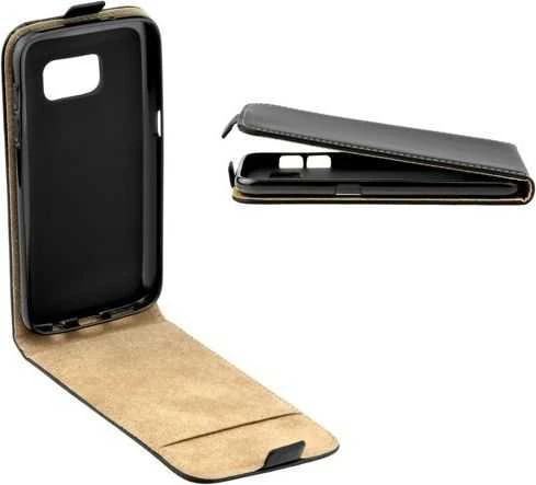Oem SLIM FLEXI FRESH Flip dėklas skirtas Samsung Galaxy S7 (G930) juodos spalvos
