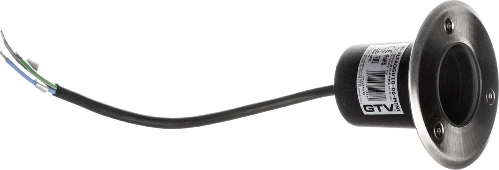 GTV įjungiamas šviestuvas ALFA-O-MINI GU10 IP67 AC 220-240V 50/60Hz INOX ON-ALFAOGU10-06-MINI