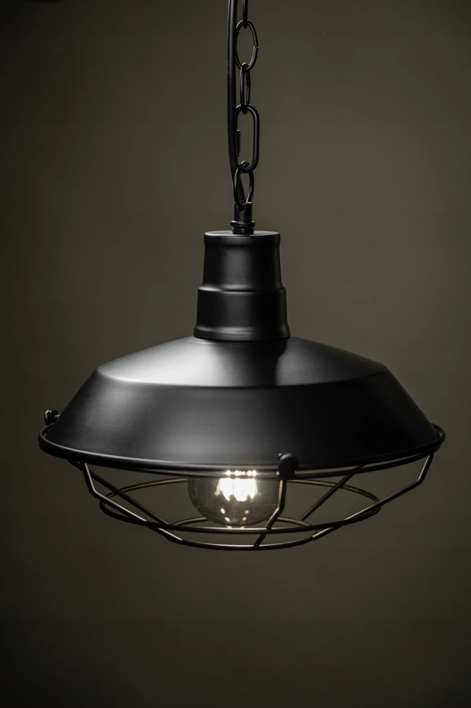 Pakabinamas šviestuvas GTV Lubų šviestuvas LARS 2,2295,AC220-240V,50/60Hz,1*E27, IP20, skersmuo 36 CM, viengubas, juo