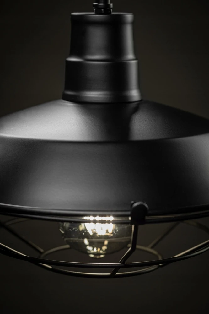 Pakabinamas šviestuvas GTV Lubų šviestuvas LARS 2,2295,AC220-240V,50/60Hz,1*E27, IP20, skersmuo 36 CM, viengubas, juo