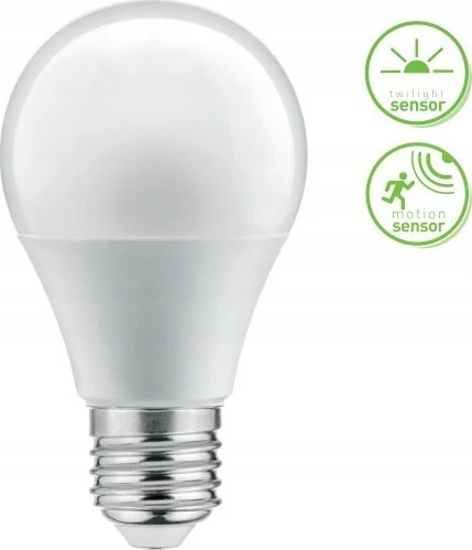 GTV LED šviesos šaltinis, A60, SMD2835, E27, 10W, 810 lm, 87 mA, AC220-240 V, 200°, 4000K, su