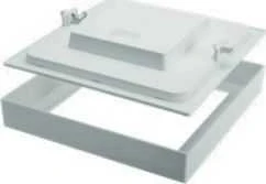 GTV BOLERO LED šviestuvas, 18 W, 1600 lm, AC175-250 V, 50/60 Hz, PF>0,5, RA>80, IP40 LED švies