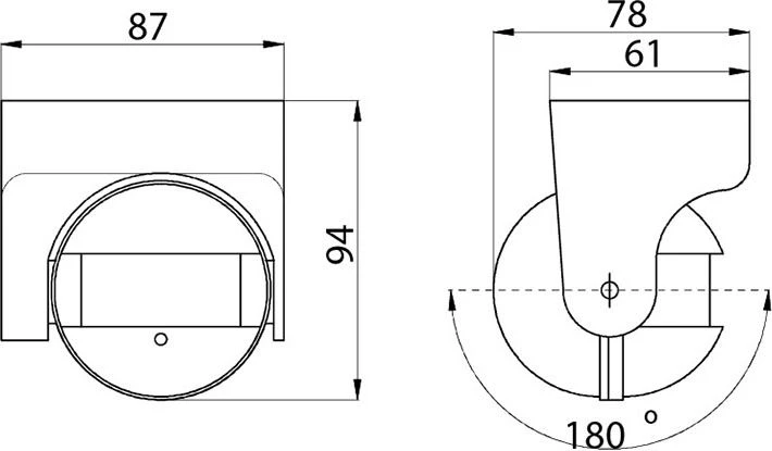 GTV Mikrobangų judesio jutiklis CM-1 1200W 220 - 240V 180 ° (AE- CM1000- 00)