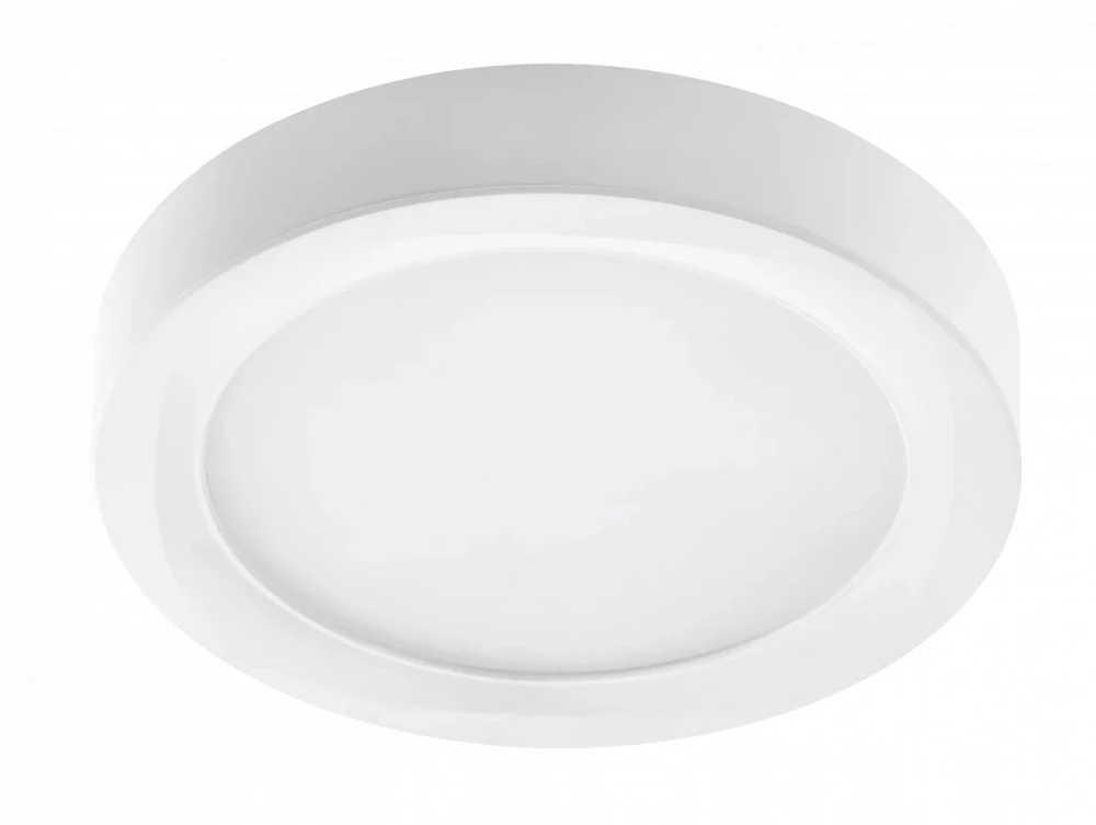 Lubinis šviestuvas GTV Paviršinė LED panelė LOUIS 12W/840 apvali hermetinė