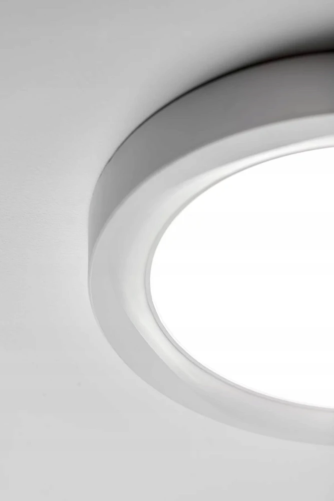 Lubinis šviestuvas GTV Paviršinė LED panelė LOUIS 12W/840 apvali hermetinė
