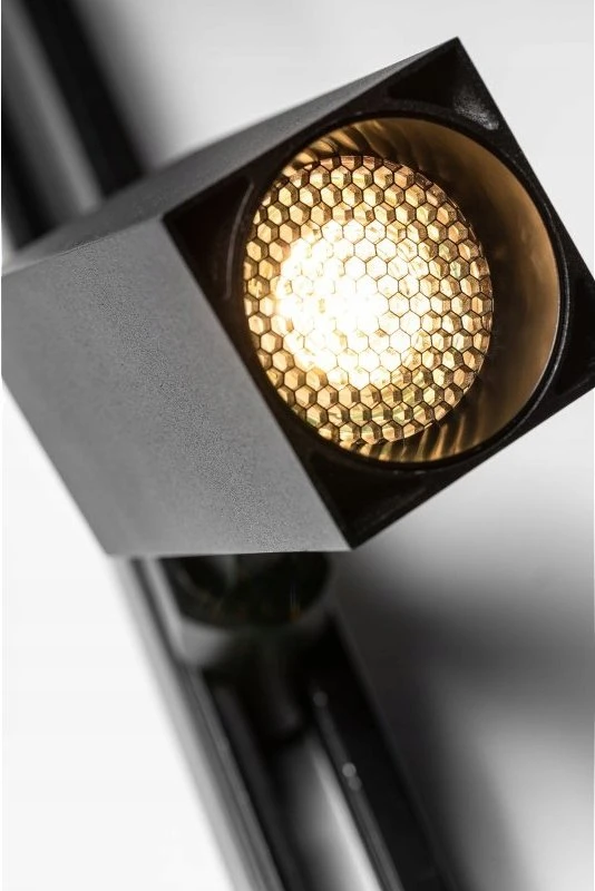 GTV Šviestuvas 1 fazės LIMA, GU10, maks. 20 W, AC220-240 V, 50/60 Hz, IP20, kvadratinis, juoda