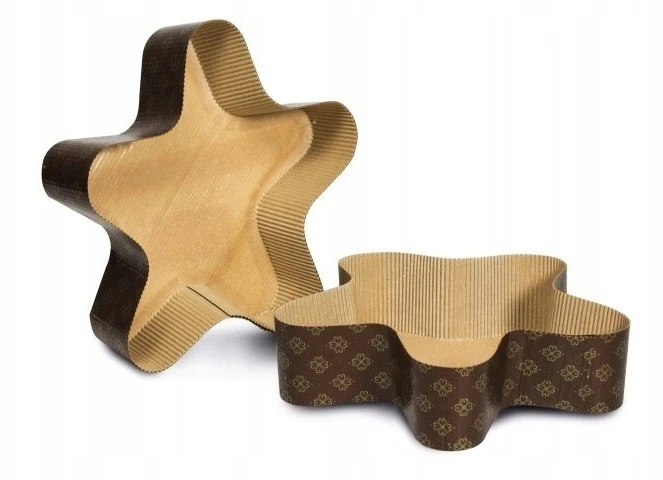 Guardini Star-shaped set of paper baking molds 3 pcs. Easy Bake 25x21cm (1415768)