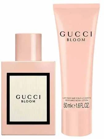 Kvepalų rinkinys moterims Gucci Bloom (EDP 50 ml + parfumuotas kūno losjonas 50 ml)