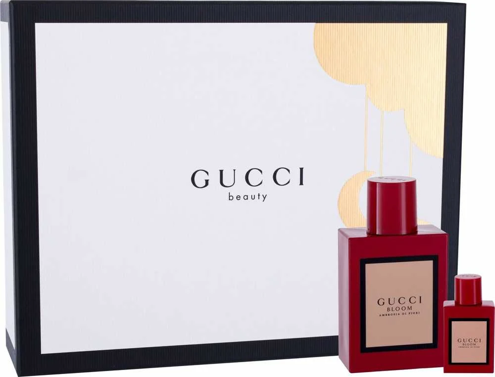 Kvepalų rinkinys moterims Gucci Bloom Ambrosia Di Fiori (EDPKvepalai moterims Gucci Bloom Ambrosia Di Fiori EDP Intense (50 ml + 5 ml)