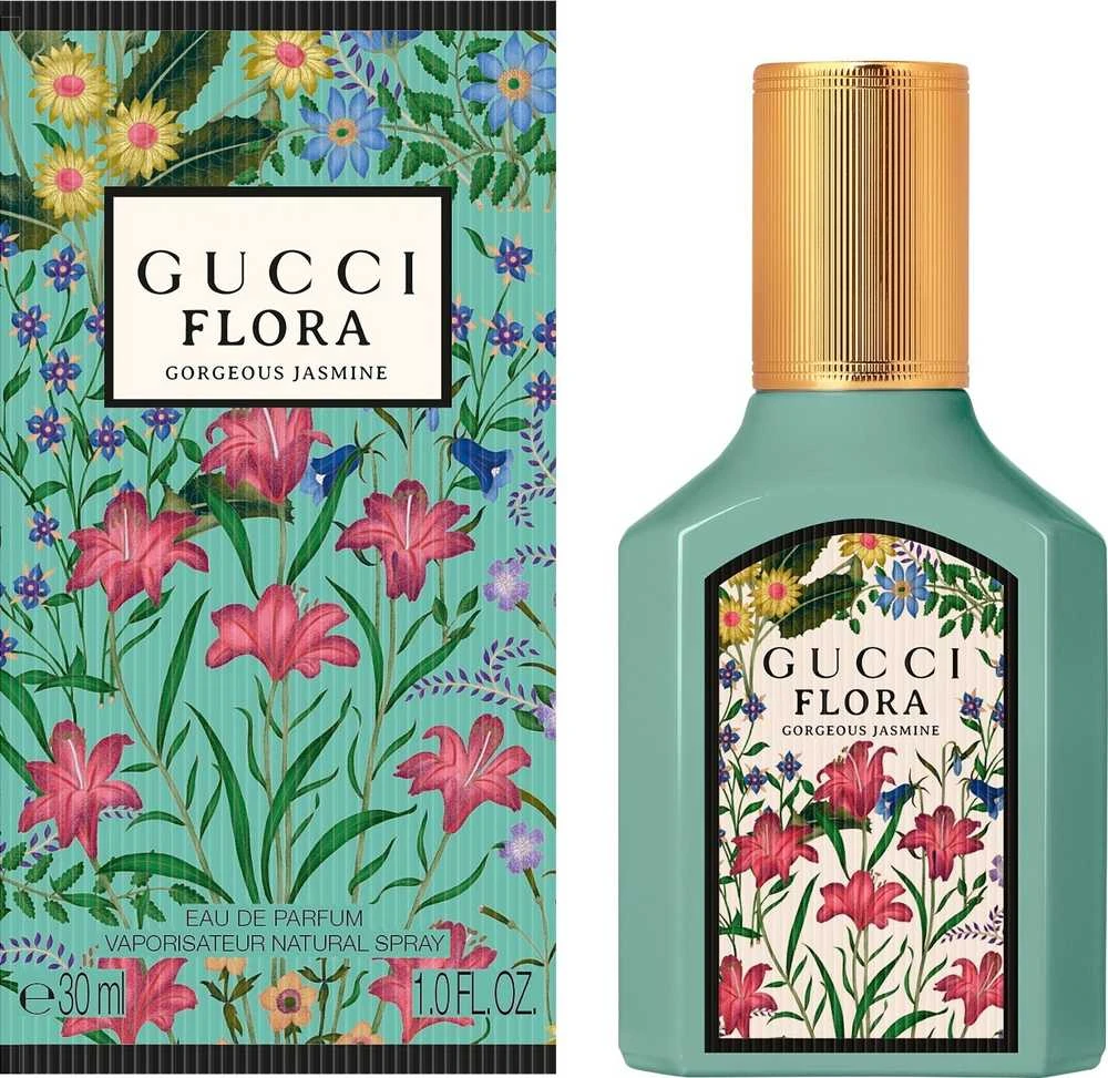 Gucci Flora Gorgeous Jasmine EDP parfumuotas vanduo moterims, 30 ml