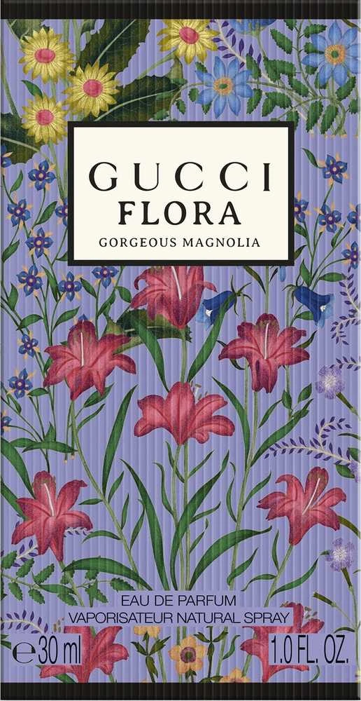 Gucci Flora Gorgeous Magnolia EDP parfumuotas vanduo moterims, 30 ml